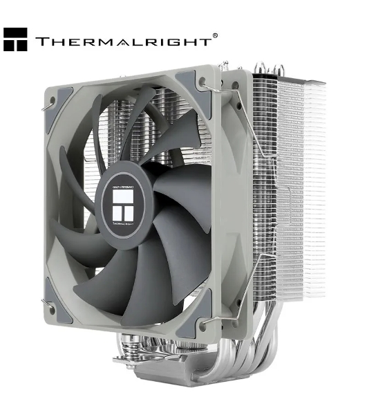 Кулер для процессора Thermalright Burst Assasin 120 (4-pin PWM, 154мм, Ni/CU, 6x6мм, 1x120мм, 66.17CFM, 25.6dBA, 1550RPM, S: 1700, 1200, 115X, AM5, AM4)