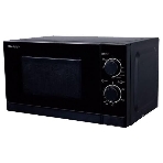Микроволновая печь Sharp R-2000RK черный, 20 л, 800 Вт, переключатели - поворотный механизм, фото9