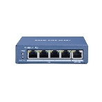 Коммутатор Hikvision DS-3E0505P-E 1x100Mb 4G 4PoE+ 60W неуправляемый, фото3