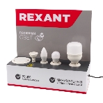 Демо-тестер Rexant для проверки ламп с цоколями E27, E27, E14, GU5.3, GX53, фото 1