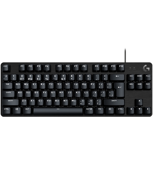 Клавиатура Logitech G413 TKL SE проводная, USB Type-A, чёрный