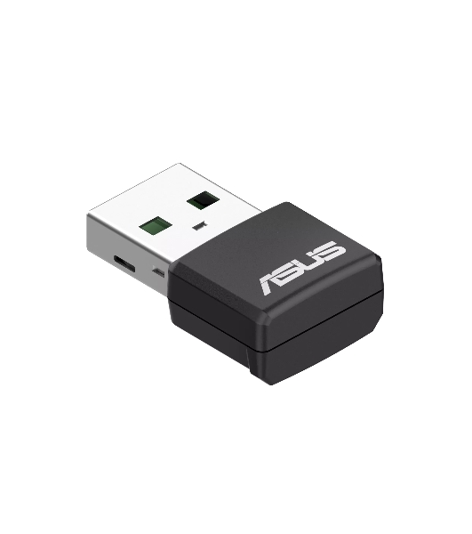 Адаптер Wi-Fi ASUS USB-AX55 NANO 90IG06X0-MO0B00 WI-FI 802.11ax/ac/a/g/n, 400 + 867 Mbps USB 3.0 Adapter + 2 антенны
