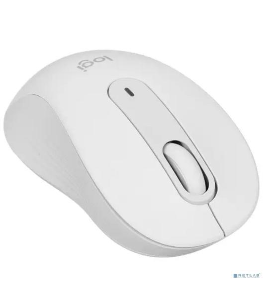 Мышь беспроводная Logitech Signature M650 белый, 4000 dpi, радиоканал, Bluetooth, USB, кнопки - 5