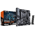 Материнская плата Gigabyte B550M GAMING X WIFI6, AM4, AMD B550, 4xDDR4, 4xSATA, 2xM.2, 1xPCIe 4.0 x16, 1xPCIe 3.0 x4, 1xPCIe 3.0 x1, 1xDP, 1xHDMI, 1x1Gb LAN, Wi-Fi 6, Bluetooth 5.3, 4xUSB-A 5Gbps, 2xUSB-A 2.0, 3x3.5 мм, 7.1, mATX, фото 1