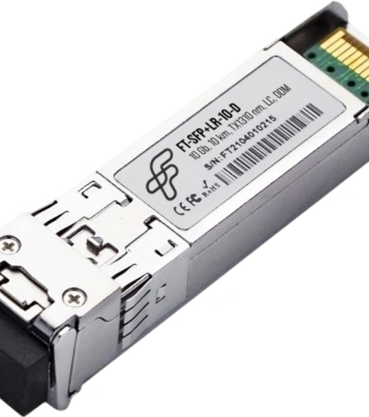 Трансивер FT-SFP+LR-10-D 10G, SFP+, LC SMF 10km, 1310nm laser, Fibertrade (аналог AFCT-739DMZ)