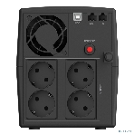 ИБП CBR QTM-1200T-4F-LCUC Line Interactive 1200VA/720W 7Ah12V*2 4 x Shuko, HID-USB, RJ45/11, фото3