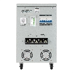 Стабилизатор напряжения ExeGate Expert Turbo AST-30000 (30000ВА, вход 45-280В, цветной дисплей, выход 220В±10%, КПД 98%, 5 уровней защиты, задержка, усиленный метал. корпус, 1*Schuko+клем.колодка, bypass, RTL), фото5