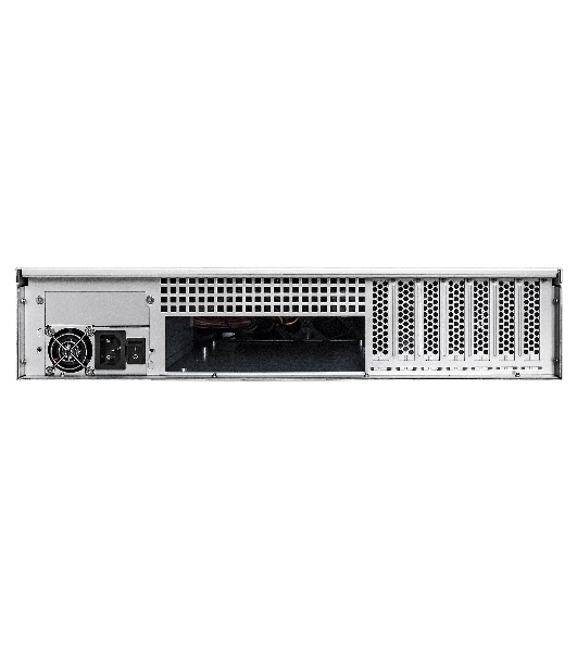 Серверный корпус ExeGate Pro EX293177RUS 2U550-HS08 RM 19', высота 2U, глубина 550, БП 1U-1000ADS, 8xHotSwap, USB
