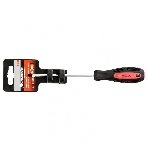Отвертка Matrix Anti-Slip, SL4,0 х 100 мм, CrV, двухкомп. рукоятка, фото 1