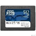 Накопитель SSD Patriot P220, 512Gb, SATA III, 2.5', R/W 550/500, фото10