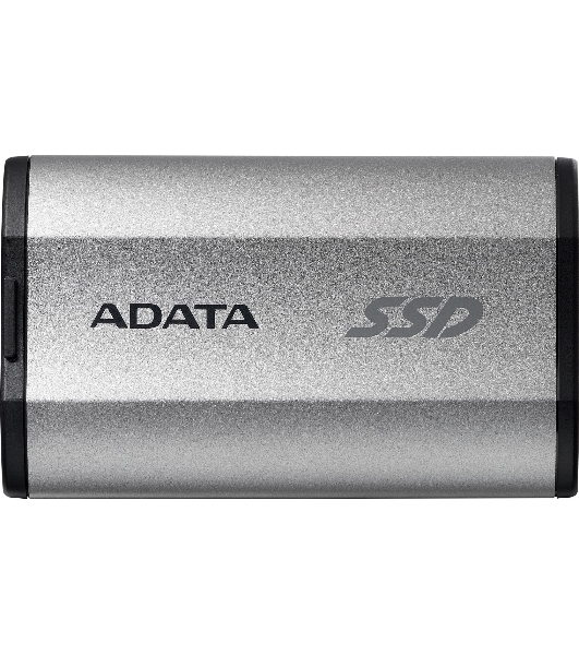 Внешний SSD ADATA SD810, 500 Gb, USB 3.2 Gen 2x2 Type-C, R/W 2000/2000, серебристый