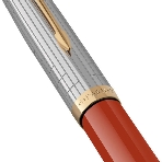 Ручка перьевая Parker 51 Premium (CW2169071) Red Rage GT, F, сталь нержавеющая, подарочная коробка, фото3