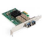 Комплект: Сетевой адаптер SFP ExeGate EXE-82576-F2 + 2xТрансивер Single-Mode до 20км ExeGate EXT-1G-SM1310-LC2-20KM (EX296229RUS: PCI-E x1 v2.0, порты 2x SFP (10/100/1000Mb/s), Gigabit Server NIC Intel Chipset 82576-F2 + 2xEX298328RUS: Tx:1310/Rx:1310 нм, до 20 км, разъем Duplex LC), фото8