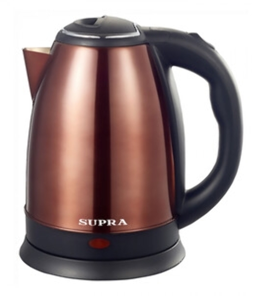 Электрочайник SUPRA KES-1845S медный, 1.8 л, 1500 Вт, скрытый нагревательный элемент