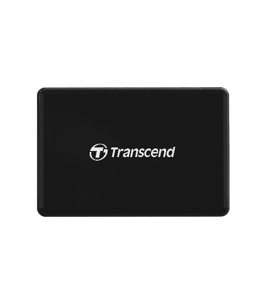 Кард-ридер Transcend черный, All-in-One cardreader, USB 3.1 Gen 1