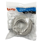Патч-корд Buro UTP cat.5e 15м серый RJ-45 (m)-RJ-45 (m), фото2