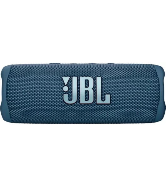 Портативная акустика JBL Flip 6 синий, Bluetooth 5.1, время воспроизведения 12 ч, емкость аккумулятора 4800 mAh, время заряда 2,5 ч, синий