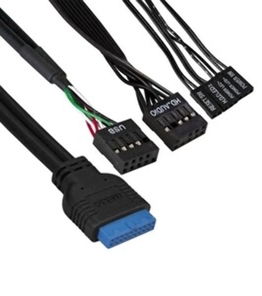Компьютерный корпус Minitower ExeGate BAA-308U2-AAA400 (mATX, БП AAA400 с вент. 8см, 1хUSB+2хUSB 3.0, HD Audio, черный)