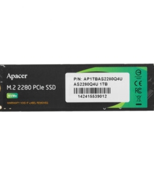 Накопитель SSD M.2 2280 1TB NVMe PCIE 5.0 x4 12000/11800 AP1TBAS2280F4L-1 APACER