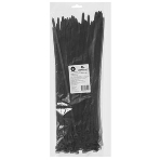 Стяжки Cablexpert NYT-350x7.6B пластиковые 350 мм х 7.6 мм, черные (100 шт.), фото 1