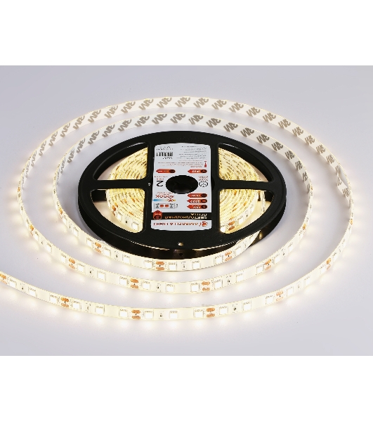 Светодиодная лента Ambrella light GS2101 5050 60Led/ 14.4W m/ 12V IP65 3000K/ 5000*10*2.87mm (2 конт.)