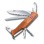 Нож перочинный Victorinox RangerWood 55 (0.9561.63) 130мм 10функций дерево карт.коробка, фото2