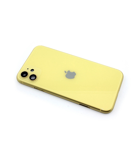 Задняя крышка (корпус) в сборе с рамкой для Apple iPhone 11 желтый