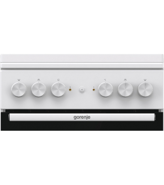 Плита комбинированная Gorenje GK5A12WG белый, конфорок 2 газовых и 2 электрических, духовка 68 л, 50 см x 85 см x 59.4 см