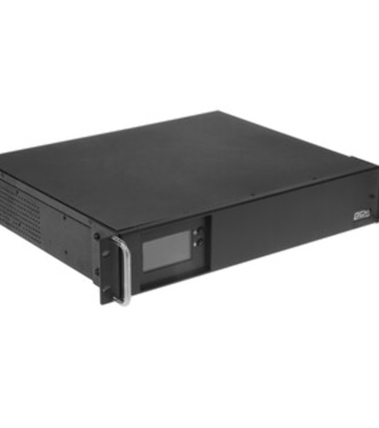Источник бесперебойного питания Powercom King Pro RM KIN-1200AP LCD 720Вт 1200ВА черный