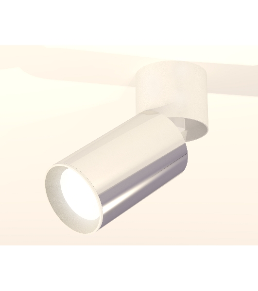 Светильник Ambrella Light XM6325030 PSL/WH/SWH серебро полированное/белый/белый песок (A2220, C6325, N6101)