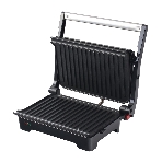 Гриль-пресс электрический Endever Grillmaster 119, черный/металлик, фото2
