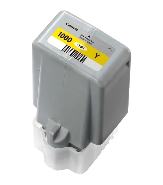 Картридж струйный Canon PFI-1000 Y желтый (80 мл.) для Canon IJ SFP PRO-1000 WFG