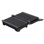 Гриль-пресс электрический Endever Grillmaster 119, черный/металлик, фото3