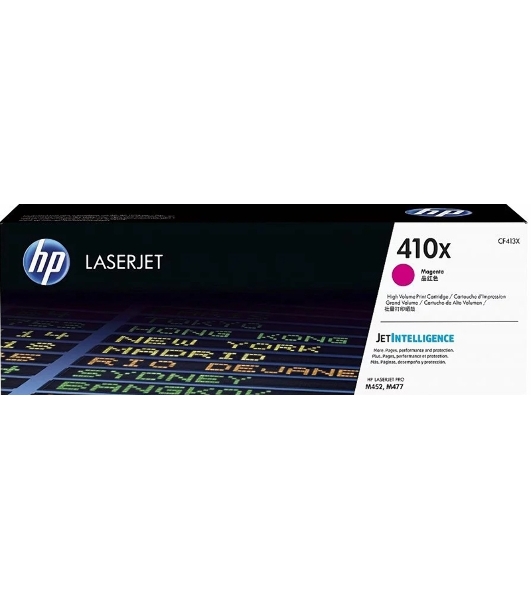 Тонер Картридж HP 410X CF413X пурпурный для HP LJ Pro M452/M477 (5000 стр.)
