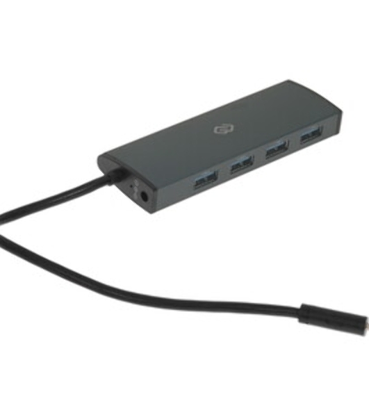 USB-концентратор Digma HUB-4U3.0-UC-G, USB-C, USB 3.0 4 порта, USB