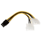 Кабель питания Molex/PCI-E 6pin 0.15м, фото3
