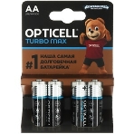Батарея Opticell Turbo MAX LR6 AA (8шт) блистер, фото3