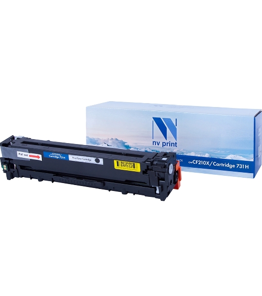 Картридж лазерный NVPrint совместимый HP CF210A/Canon 731 Black для LaserJet Color Pro M251n/M251nw/M276n/M276nw/Canon LBP-7100Cn/7110Cw (1600k)