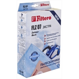 Комплект пылесборников Filtero FLZ 07 (4) ЭКСТРА, 4 шт в упак.