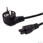 Кабель питания Filum FL-PC10-EU-C5-1M CEE 7/7- С5, 3х0.75мм , 220В, 10A, черный, 1 м., фото 1