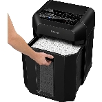 Шредер Fellowes AutoMax 80M FS-46215, минирезка, DIN P-4, 4х12 мм, автоподача 80 лст., 17 лтр., автореверс, уничт.: скобы, скрепки, пл. карты, фото2
