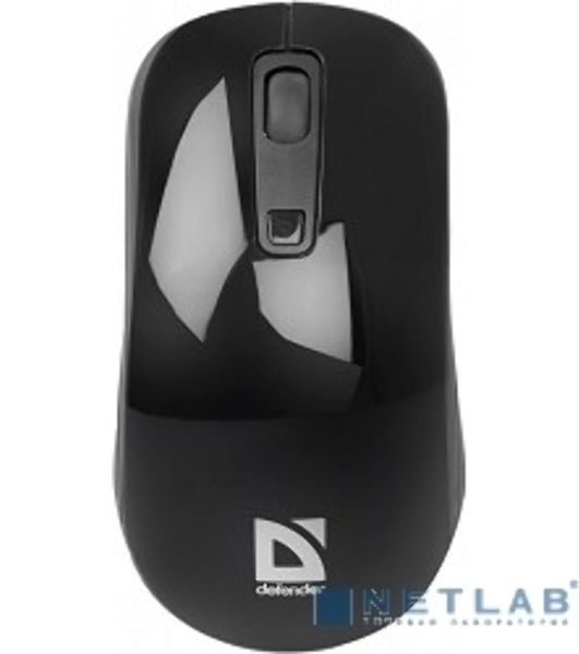 Мышь Defender Datum MB-065 Black беспроводная оптическая мышь,1000/1600 dpi, 2 + колесо-кн. + кн.смены разрешения, USB, совместимсть с Windows 2000/XP/Vista/7/8,Mac OS X 10 52065