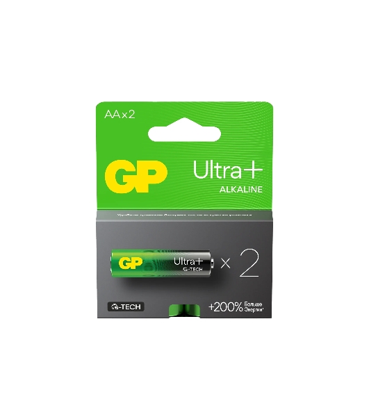 Батарея GP 15AUPA21-2CRSB2 20/160 Ultra Plus (2 шт.в блистре)