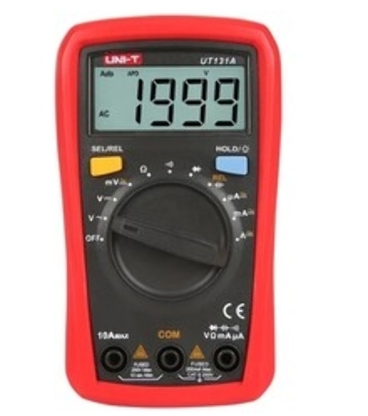 Виброметр UNI-T UT311A Ускорение (O-P): 0,1~199,9 м/с², частотная характеристика: 10 Гц-15 кГц, Скорость (RMS): 0,1~199,9 мм/с, частотная характеристика: 10 Гц~1,5 кГц, Смещение (PP): 0,001 ~ 1999 мкм, частотная характеристика: 10 Гц ~ 1 кГц фонарик, поворотный экран; 2,4-дюймовый цветной TFT-экран, литиевая батарея 1350 мА·ч/3,7 В