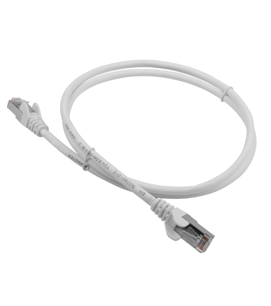 Кабель Патч-корд Lanmaster FTP LAN-PC45/S5E-0.5-GY вилка RJ-45-вилка RJ-45 кат.5е 0.5м серый LSZH (уп.:1шт)