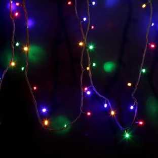 Гирлянда Neon-night 'Дюраплей LED' 20м 200 LED черный каучук Мульти
