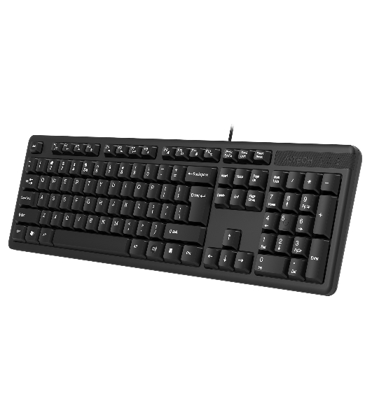 Клавиатура проводная A4Tech KK-3, USB, черный