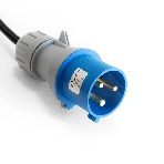 Блок розеток вертикальный ExeGate ServerPro PDU-V636 Al-36C136C19-IEC309-32A-1P (19', 1U, Алюминий, 36 IEC 320 C13, 6 IEC 320 C19, IEC 60309 32A (2P+E), VDE-250V-32A-3*4мм2, 3 метра, автомат выкл., черный, RTL), фото2