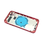 Задняя крышка (корпус) в сборе с рамкой для Apple iPhone 11 красный, фото2