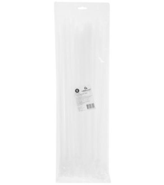 Стяжки Cablexpert NYT-450x9 пластиковые 450 мм х 9 мм, белые (100 шт.)